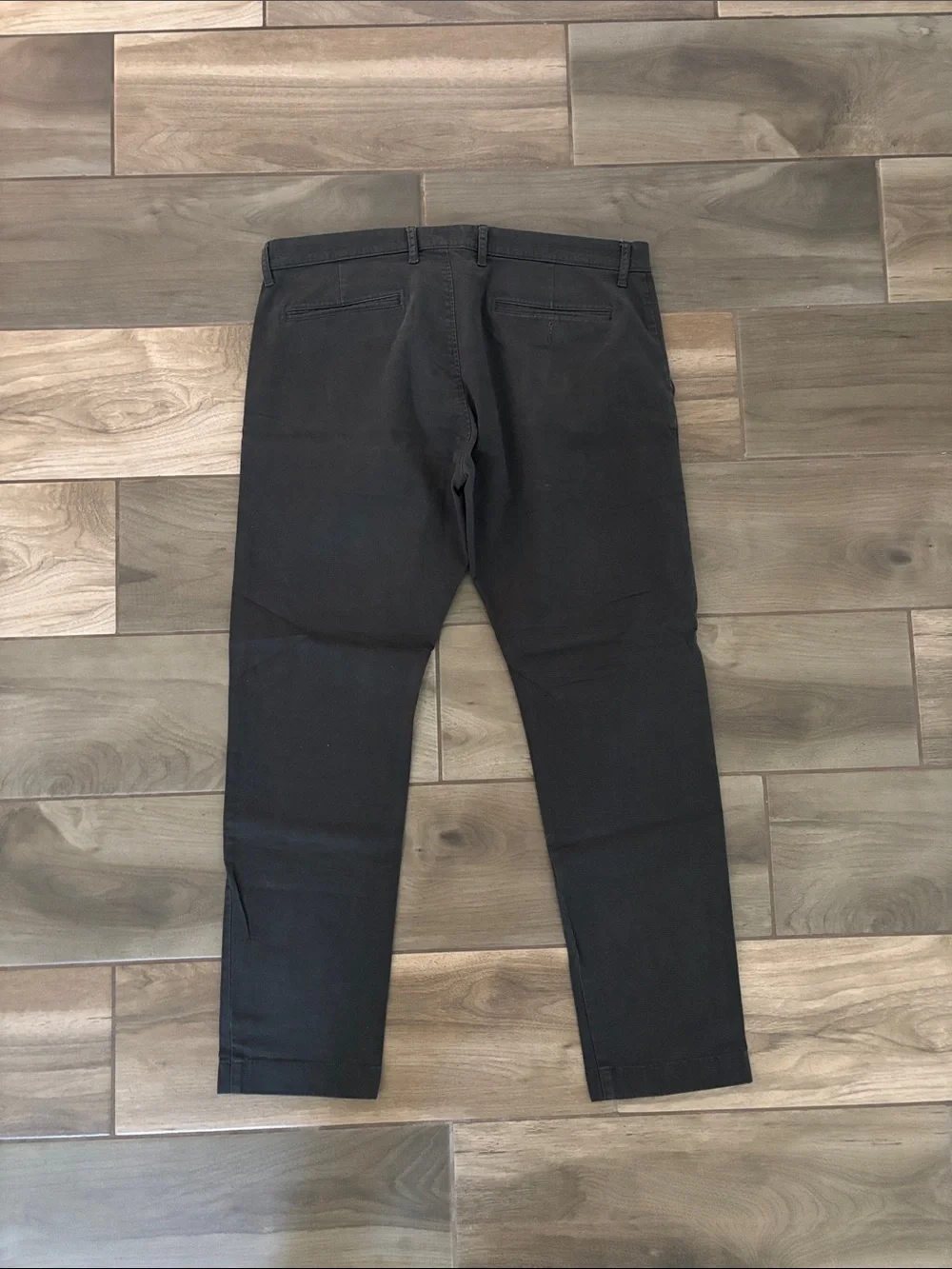 J. Crew Stretch Dark Charcoal Slim Chinos
